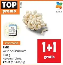 Colruyt witte beukenzwam aanbieding