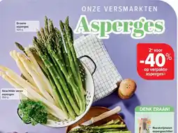 Carrefour Asperges aanbieding