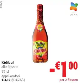 Colruyt Kidibul alle flessen aanbieding