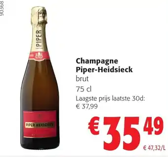 Colruyt Champagne Piper-heidsieck brut aanbieding