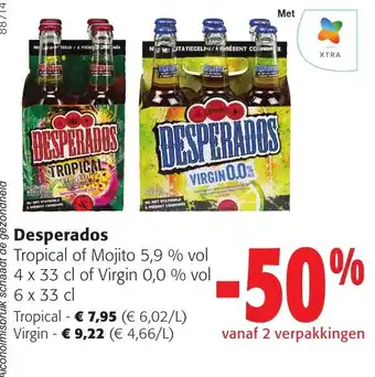 Colruyt Desperados aanbieding