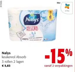 Colruyt Nalys keukenrol Absorb aanbieding