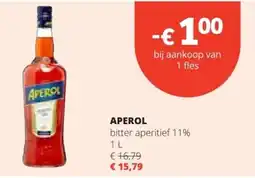 Spar Aperol aanbieding