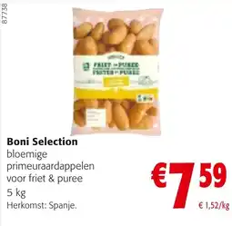 Colruyt Boni Selection bloemige primeuraardappelen voor friet & puree aanbieding