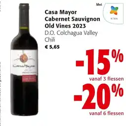 Colruyt Casa Mayor Cabernet Sauvignon Old Vines aanbieding