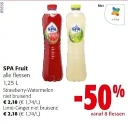 Colruyt Spa fruit aanbieding