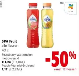 Colruyt Spa fruit aanbieding