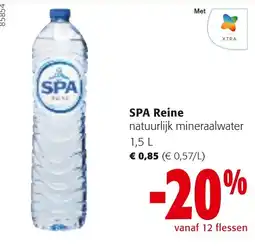Colruyt spa reine aanbieding