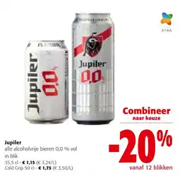 Colruyt Jupiler alle alcoholvrije bieren aanbieding