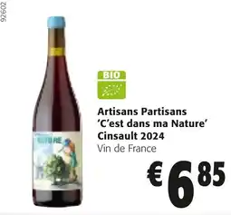Colruyt Artisans Partisans 'C'est dans ma Nature' Cinsault 2024 aanbieding