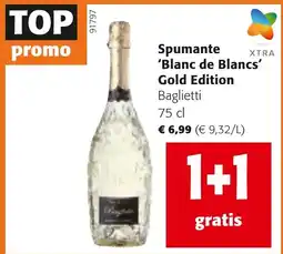 Colruyt Spumante 'Blanc de Blancs' Gold Edition Baglietti aanbieding
