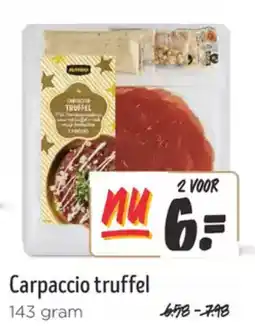 Jumbo Carpaccio truffel aanbieding