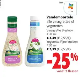 Colruyt Vandemoortele vinaigrette aanbieding