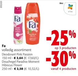 Colruyt Fa volledig assortiment aanbieding