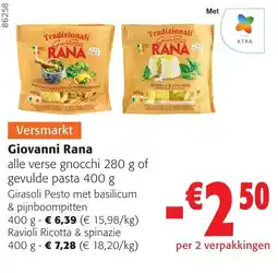 Colruyt Giovanni Rana alle verse gnocchi aanbieding