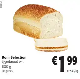 Colruyt Boni Selection tijgerbrood wit aanbieding