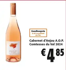 Colruyt Cabernet d'Anjou A.O.P. Comtesses du Val aanbieding
