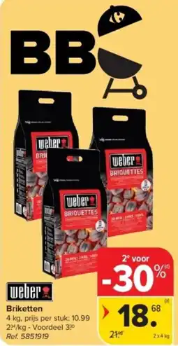 Carrefour Briketten aanbieding