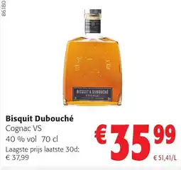 Colruyt Bisquit dubouché cognac vs aanbieding
