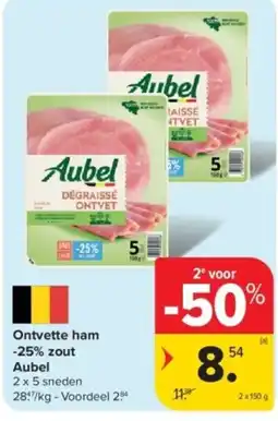 Carrefour Ontvette ham aanbieding