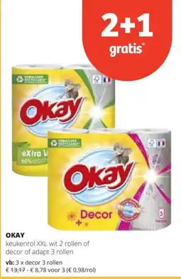 Spar Okay keukenrol aanbieding
