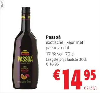 Colruyt Passoã aanbieding