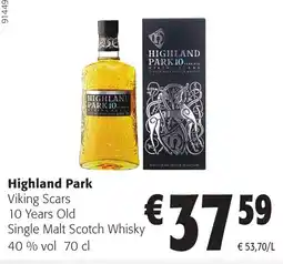 Colruyt Highland Park Viking Scars aanbieding