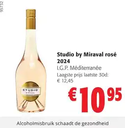 Colruyt Studio by Miraval rosé aanbieding