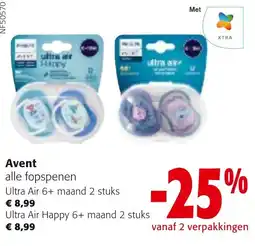 Colruyt Avent alle fopspenen aanbieding