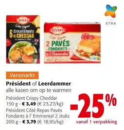 Colruyt President of Leerdammer aanbieding