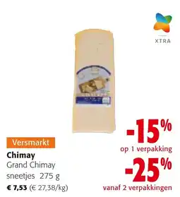 Colruyt Chimay Grand Chimay sneetjes aanbieding
