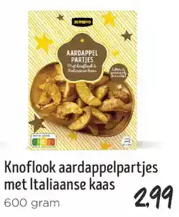 Jumbo Knoflook aardappelpartjes met Italiaanse kaas aanbieding