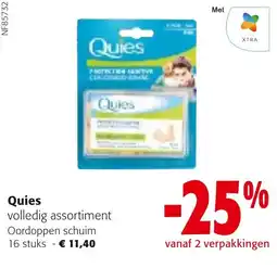 Colruyt Quies volledig assortiment aanbieding