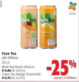 Colruyt Fuze Tea aanbieding