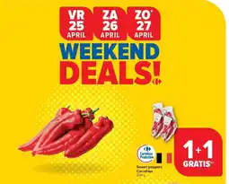 Carrefour Sweet peppers aanbieding