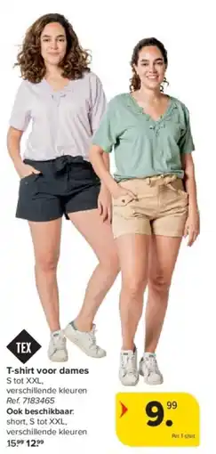 Carrefour T-shirt voor dames aanbieding