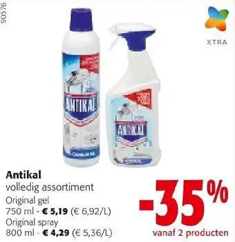 Colruyt Antikal volledig assortiment aanbieding