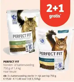 Spar Perfect fit honden- of kattenvoeding aanbieding