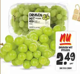 Jumbo Druiven wit pitloos aanbieding