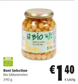 Colruyt Boni Selection Bio kikkererwten aanbieding