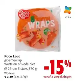 Colruyt Poco Loco groentewrap aanbieding