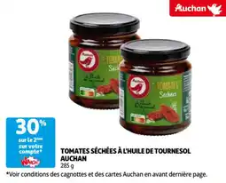 Auchan tomates séchées à l'huile de tournesol auchan aanbieding