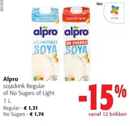 Colruyt Alpro sojadrink aanbieding