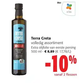 Colruyt Terra Creta extra olijfolie aanbieding