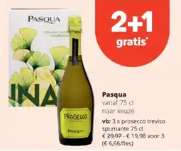 Spar Pasqua prosecco aanbieding