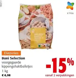 Colruyt Diepvries Boni Selection kippengehaktballetjes aanbieding