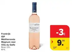 Carrefour Magnum rosé Villa du Golfe aanbieding