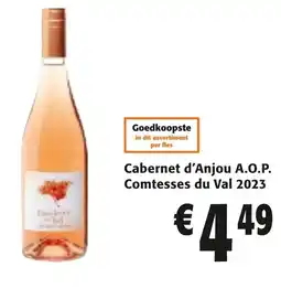 Colruyt Cabernet d'Anjou a.o.p. comtesses du val aanbieding