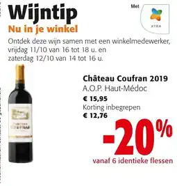 Colruyt Château Coufran aanbieding