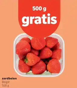 Spar aardbeien aanbieding